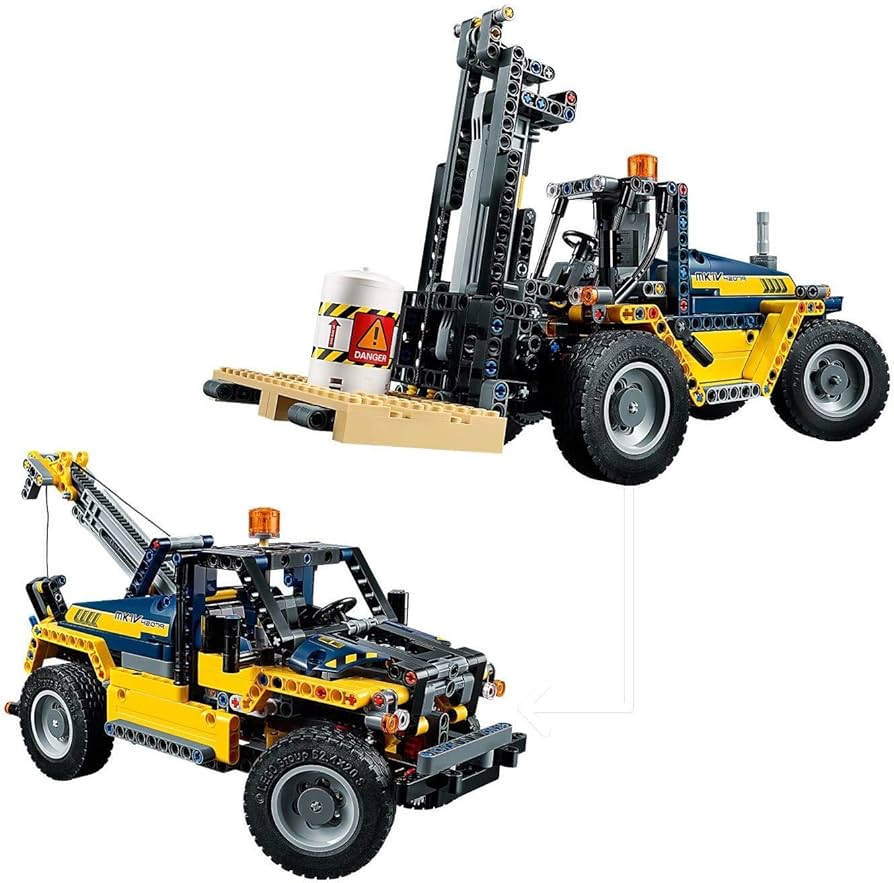 はーこな mk。 Review: #42079 Heavy Duty Forklift – BRICK ARCHITECT